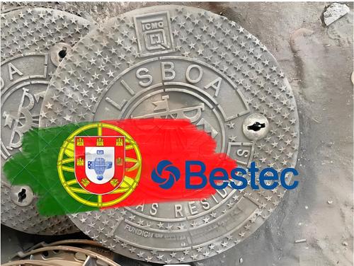 Manhole Cover for Lisbon, Portuga